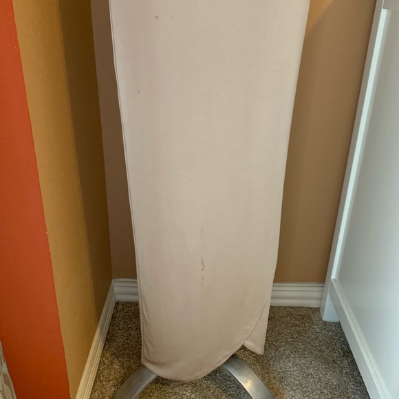 Halston Heritage Gold/Bronze Jersey Gown Sz 0 - Picture 4 of 9